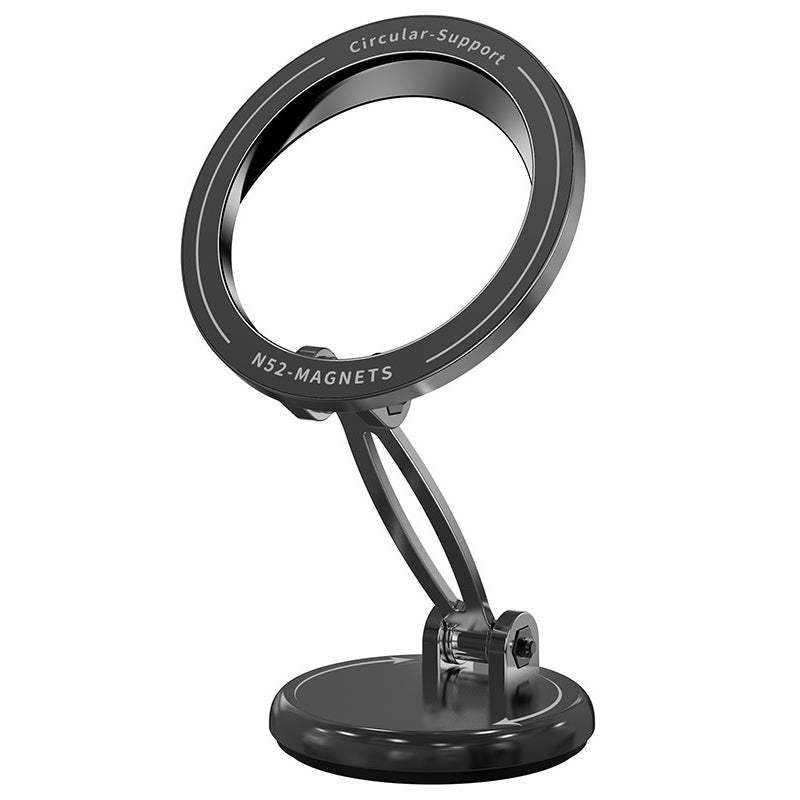 Car Mount Magnetic Phone Holder Rotary Foldable Zinc Alloy Phone Stand Compatible with MagSafe Car Mount Magnetic Phone Holder Rotary Foldable Zinc Alloy Phone Stand Compatible with MagSafe